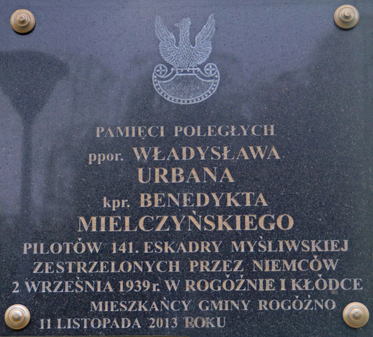 Tablica upamiętniająca