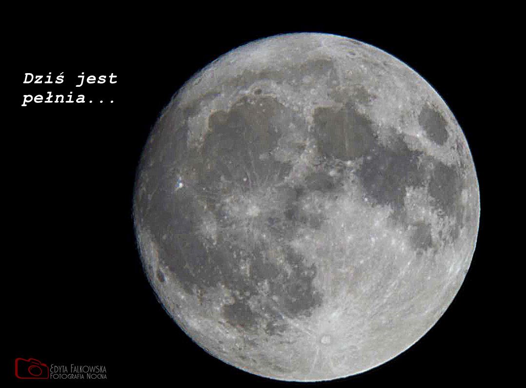 Pełnia Księżyca listopad 2019